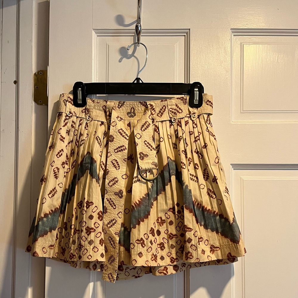 nwt ulla johnson marianna shorts opal size 2